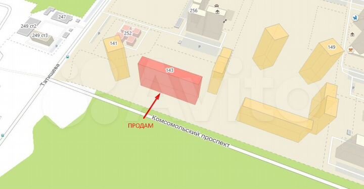 Продам торговое помещение, 90 м²