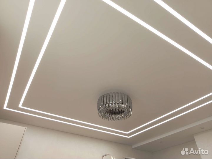 Матовые натяжные потолки