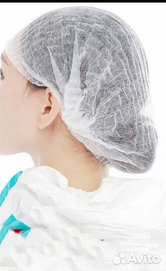 Шапочки одноразовые