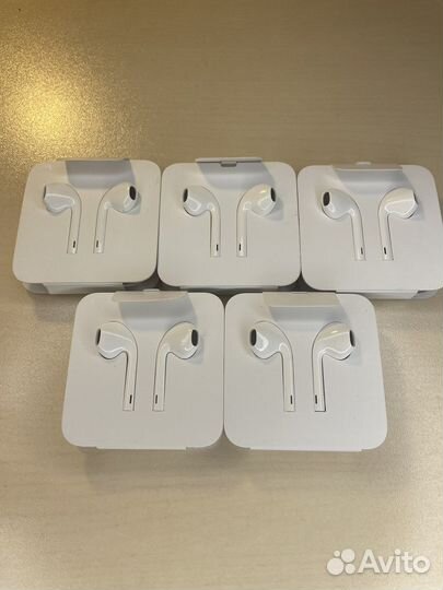 Новые наушники apple earpods lightning оригинал
