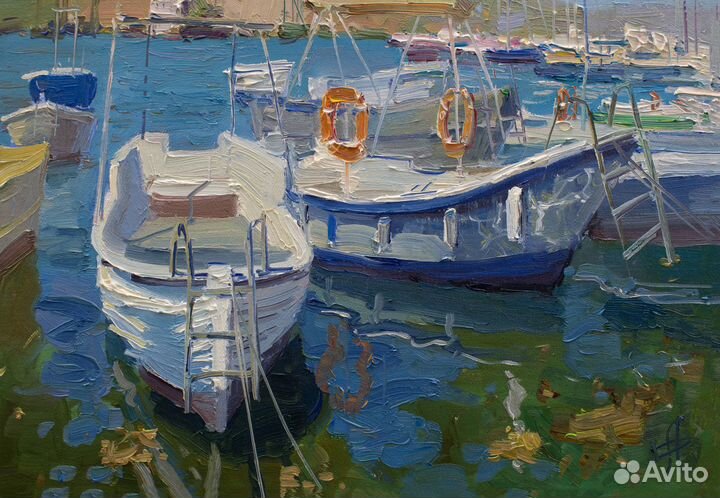 Крымские пейзажи, кисти Анны Двыдченко