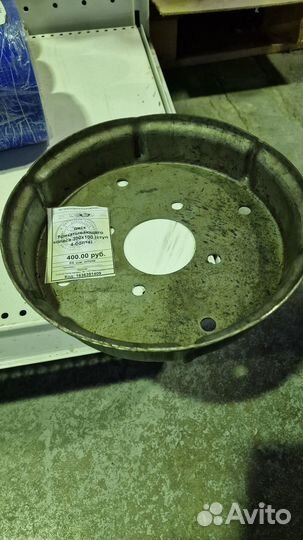 Диск (ступица на 4 болта) прикатывающего колеса по