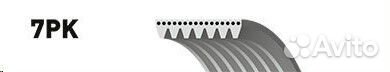 Ремень генератора Nissan Tiida Micra /7PK1140