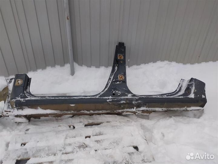 Порог со стойкой левый Renault Logan 1 (LS0H) 2006