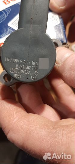 Bosch 0281002750 Регулятор давления топлива