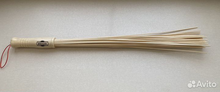 Массажный бамбуковый веник для бани и сауны