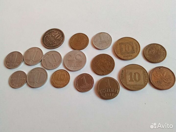 Монеты из разных стран