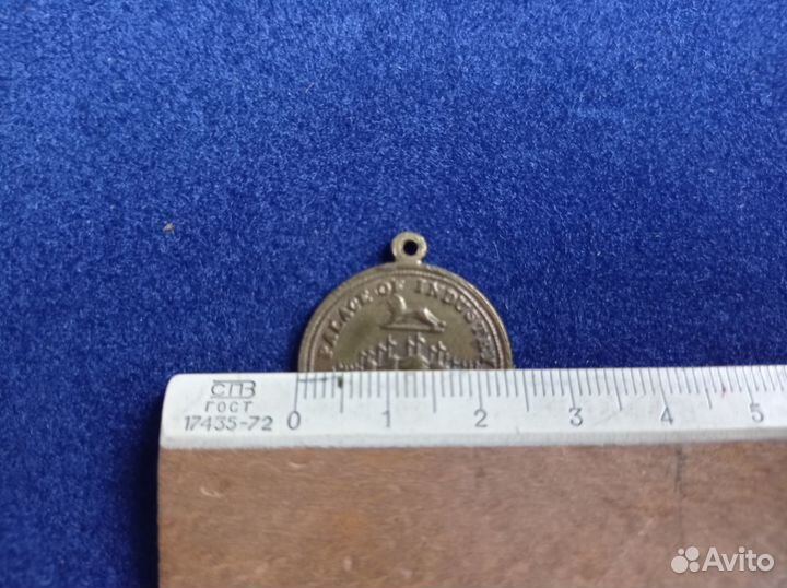 Медаль Выставки Британской империи, 1925 г