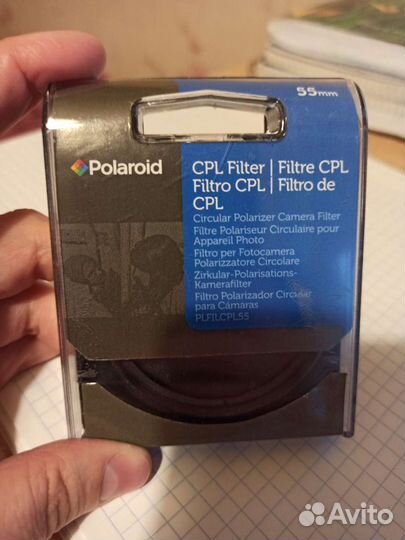 Поляризационный фильтр для объектива 55 мм