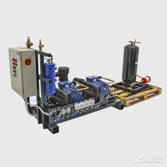 Холодильная централь цхм Bock HGX34e/380-4s б/у