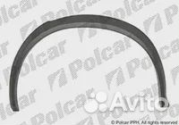 Накладка крыла левый зад для volkswagen golf I (typ 17) 74-83/cabrio 74-93