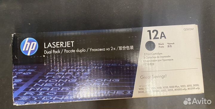 Картридж hp q2612af