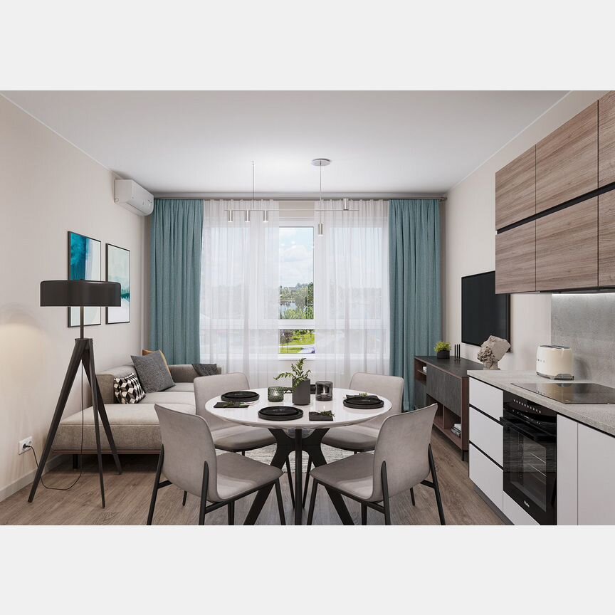 1-к. квартира, 36,7 м², 17/20 эт.