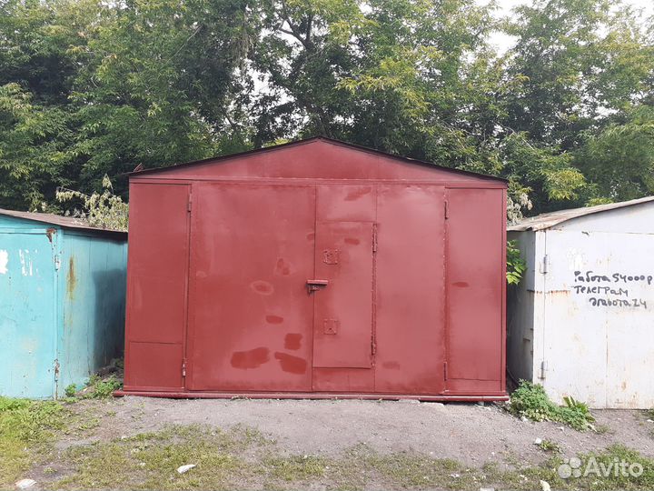 Продажа металлических гаражей