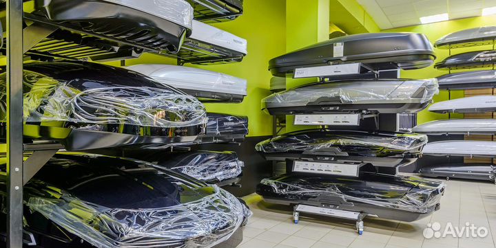 Багажник на крышу автобокс