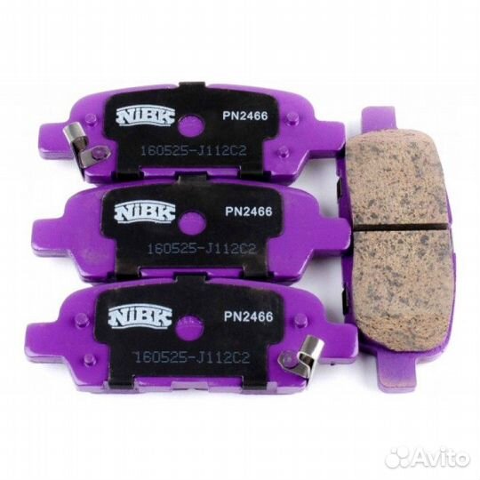 Колодки тормозные дисковые nissan X-trail 2.0 2007