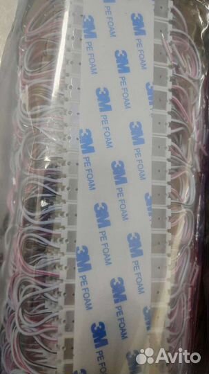 Светодиодные модули, тройные, красное свечение