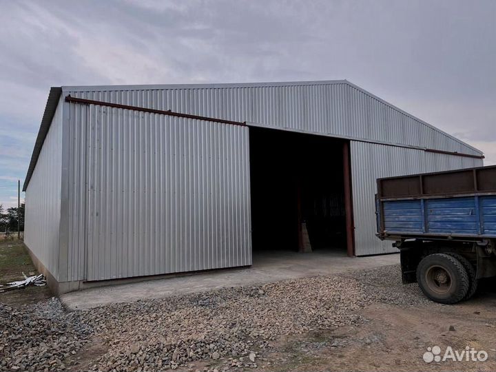Ангар металлический