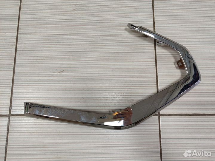 Молдинг нижний бампера хром Vesta NG Cross