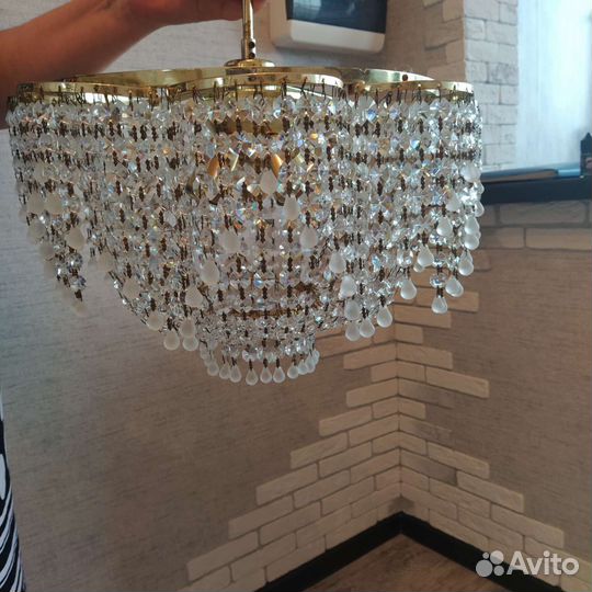 Люстра хрустальная