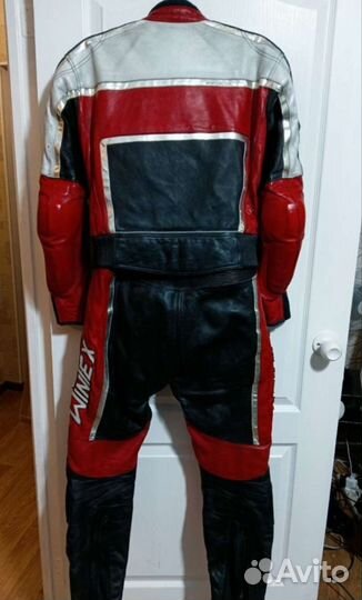 Мотокомбенизон кожаный