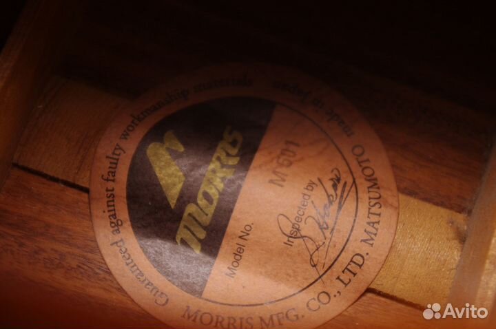 Акустическая гитара Morris M-501. Japan