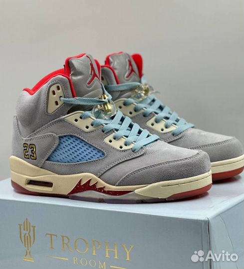 Trophy Room x Air Jordan 5 Retro Ice Blue