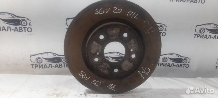 Диск тормозной Suzuki Grand Vitara 2 передний