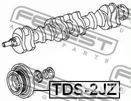 Шкив коленвала