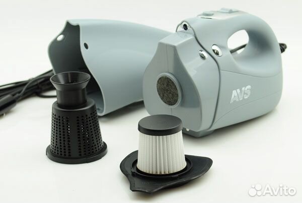 Автомобильный пылесос AVS PA-1020 3 насадки