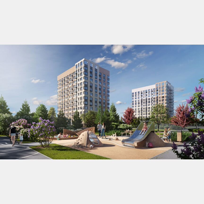 2-к. квартира, 45,7 м², 9/9 эт.