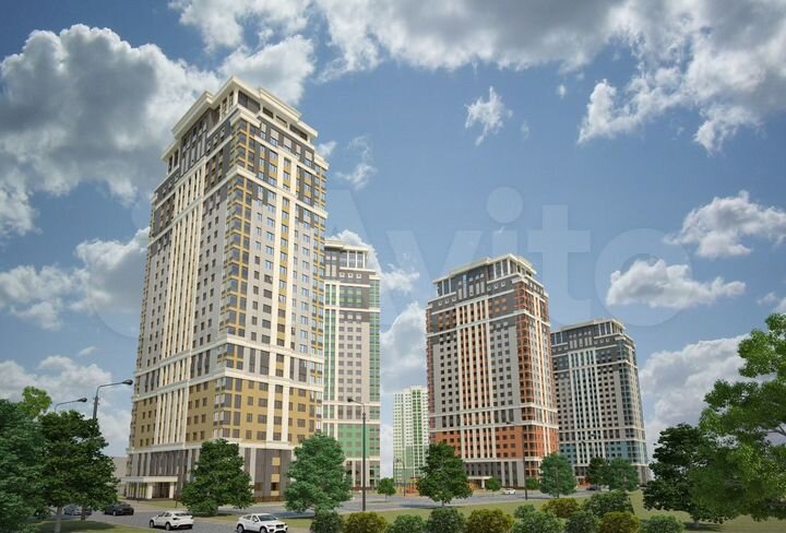 2-к. квартира, 73,4 м², 26/26 эт.