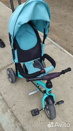 Детский велосипед с ручкой бу