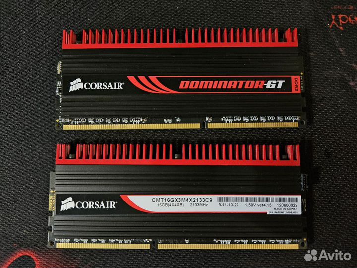 Модули DDR3 по 4GB