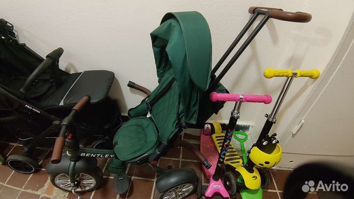 Трехколесный велосипед Bentley BN2 2018, зеленый