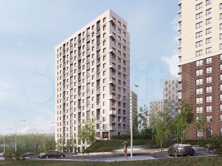 2-к. квартира, 55,7 м², 16/18 эт.