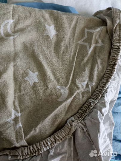 Простынь на резинке IKEA