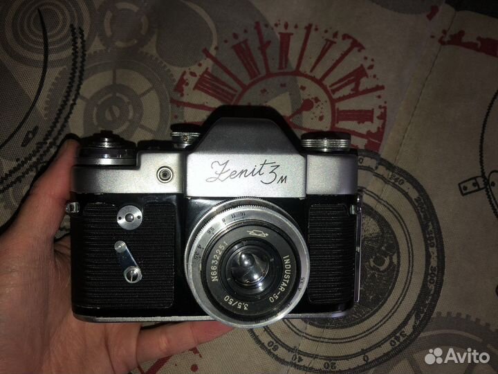 Плёночный фотоаппарат Zenit 3M ретро винтаж