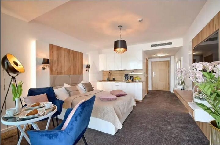 Апартаменты-студия, 33 м², 3/4 эт.