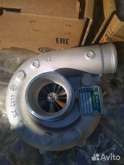 Турбокомпрессор камаз дв.евро-3 правый (4/6 шп.) C