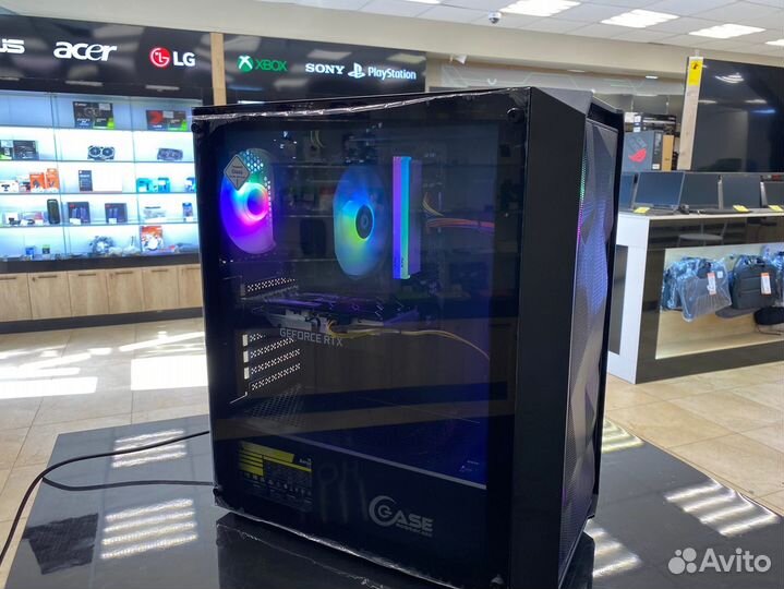 PowerCase Ryzen 5 3600/RTX 3050/DDR4-16Gb/SSD-480