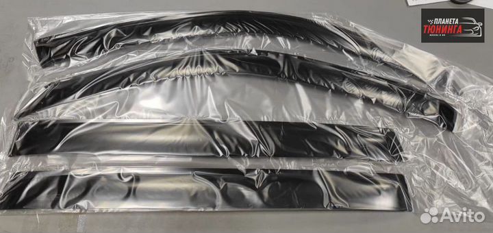 Ветровики Тойота Highlander II (U40)