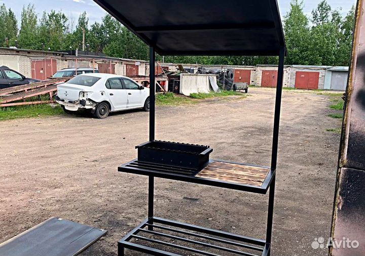 Мангал на прямую