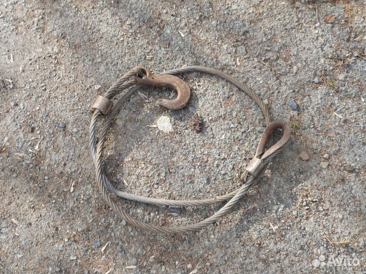 Трос грузовой буксировочный