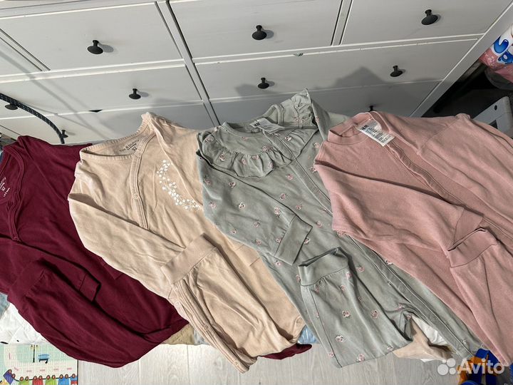 Детские вещи для девочки 80, 86, 92