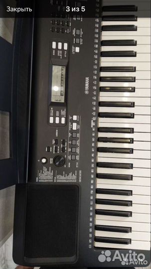 Синтезатор yamaha psr e363
