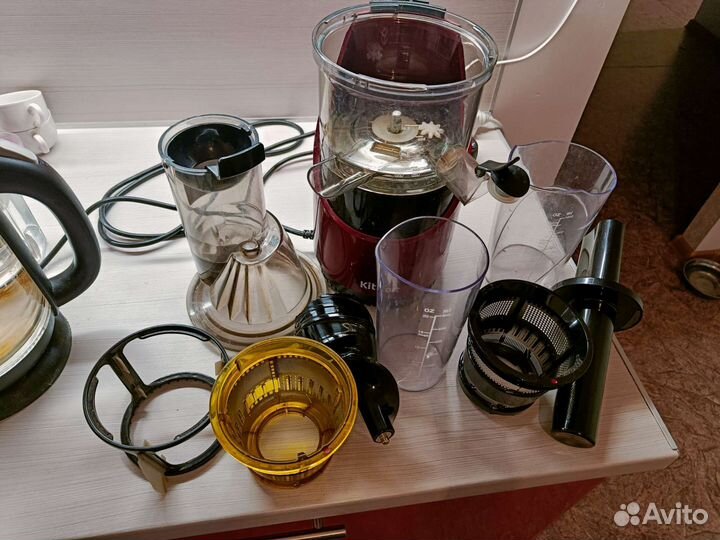 Соковыжималка шнековая kitfort