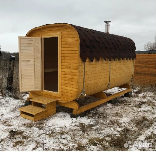 Баня квадро 4х2,1 м