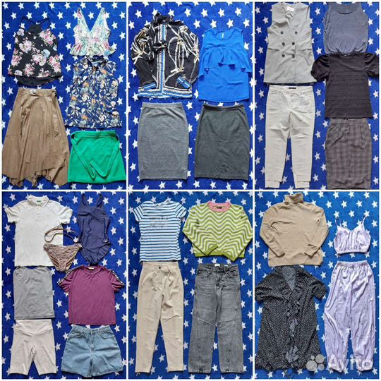 Большой мешок женских вещей 44 размер