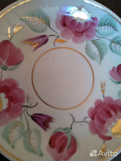 Блюца Вербилки, старинная чайница